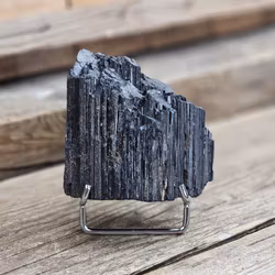 Svart Turmalin rå XL #6