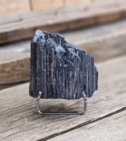 Svart Turmalin rå XL #6