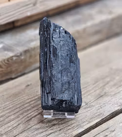 Svart Turmalin rå XL #8