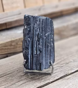 Svart Turmalin rå XL #9