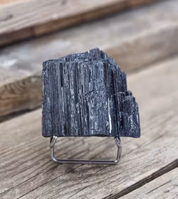 Svart Turmalin rå XL #13