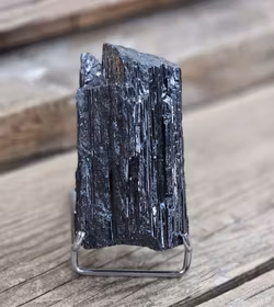 Svart Turmalin rå XL #16