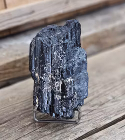 Svart Turmalin rå XL #19