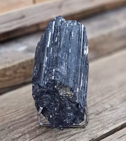 Svart Turmalin rå XL #21