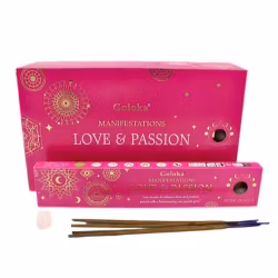 Goloka – Manifestation Love & Passion med Rosenkvarts, rökelsepinnar