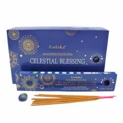 Goloka – Manifestation Celestial Blessing med Lapis Lazuli, rökelsepinnar