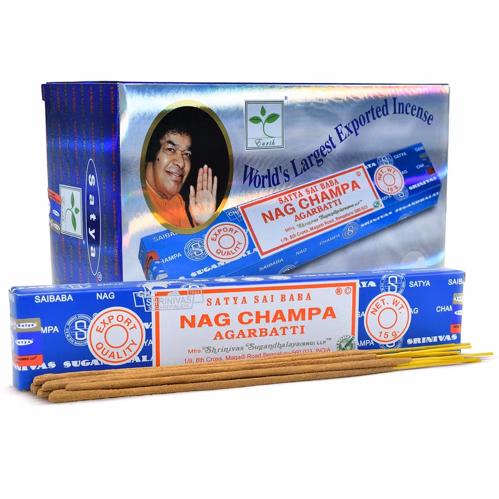 Satya - Nag Champa, rökelsepinnar i storpack bulk