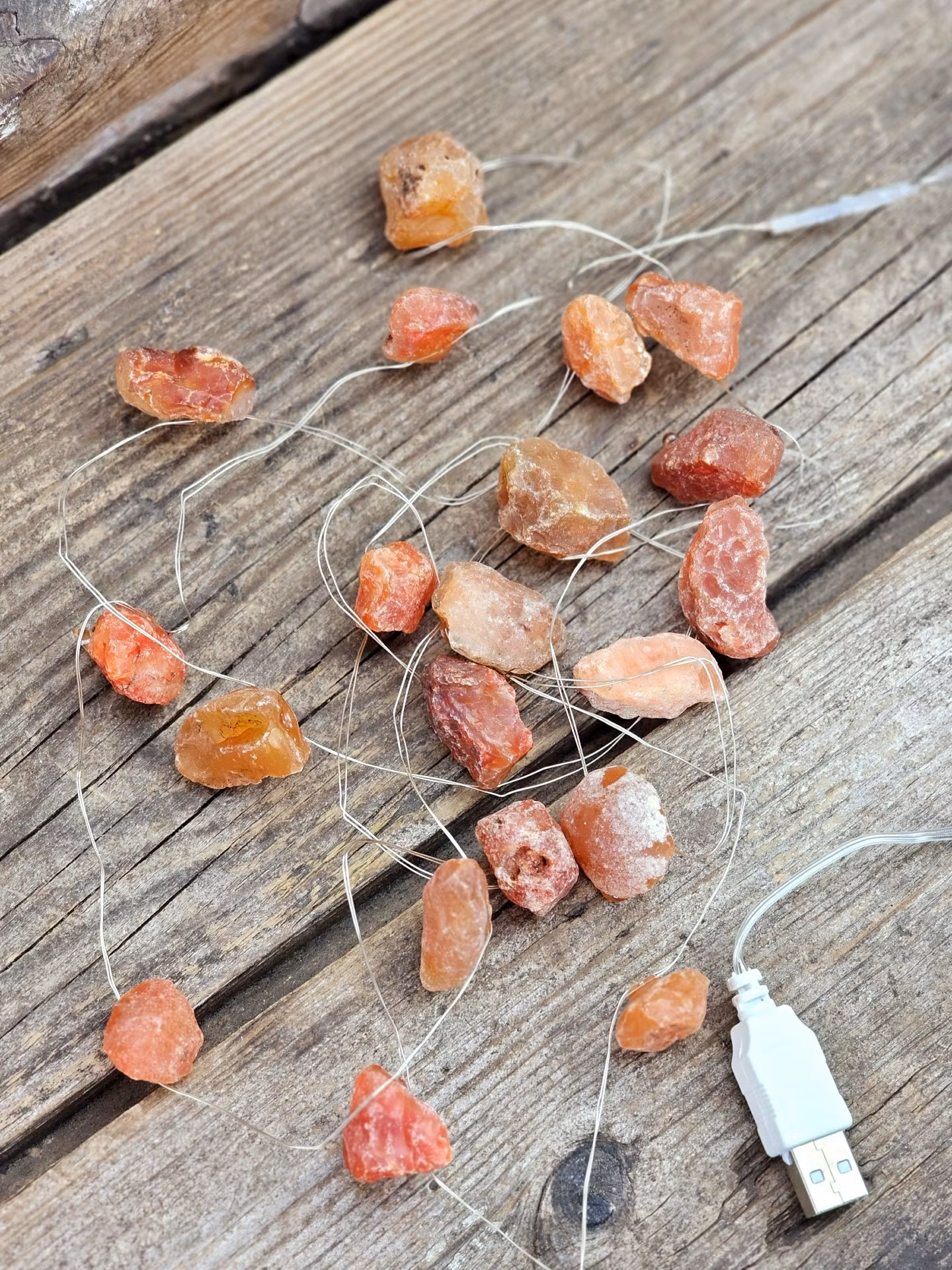 Ljusslinga med Karneol