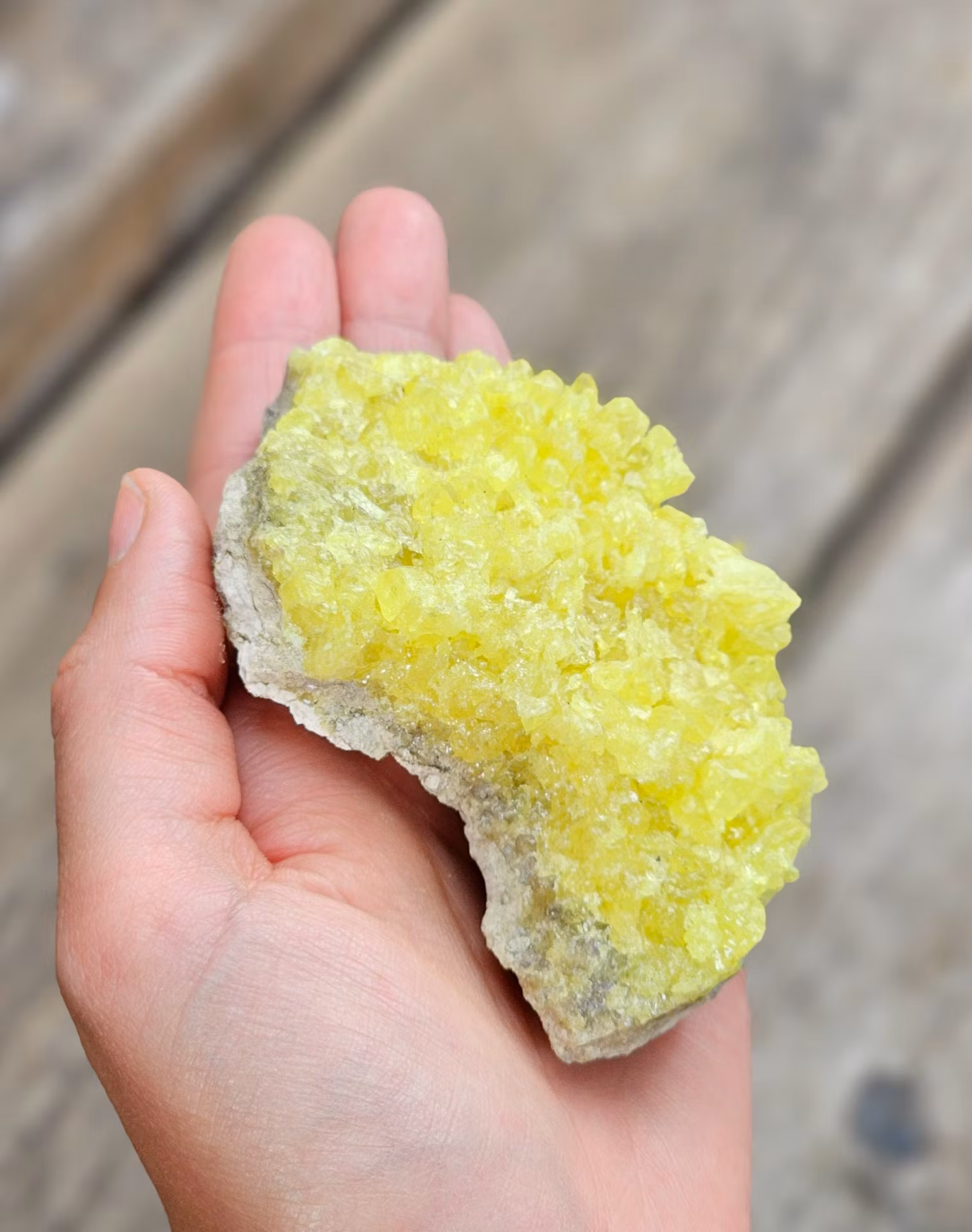 Svavel (Sulfur) kluster #4