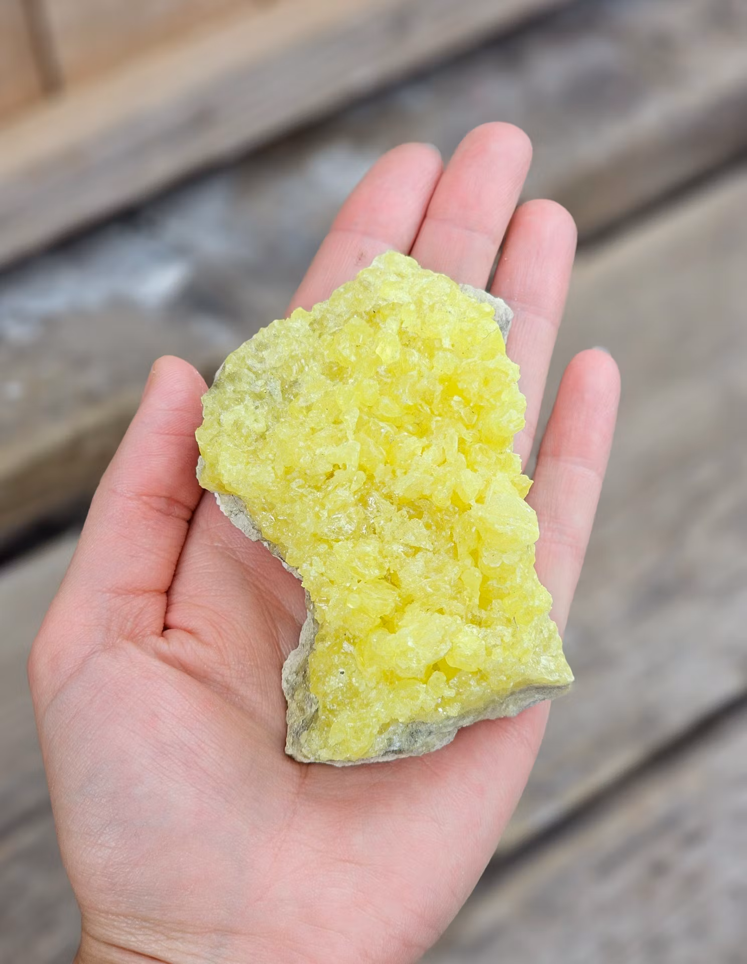 Svavel (Sulfur) kluster #4
