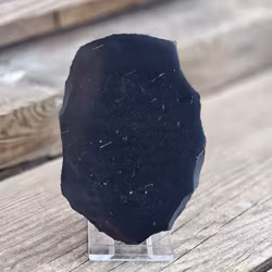 Shungit, polerad skiva #4