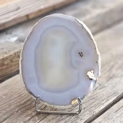 Agatskiva, stor naturlig #1