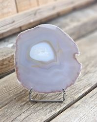 Agatskiva, stor naturlig #4