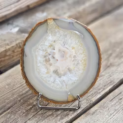 Agatskiva, stor naturlig #6