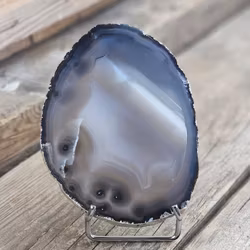 Agatskiva, stor naturlig #9