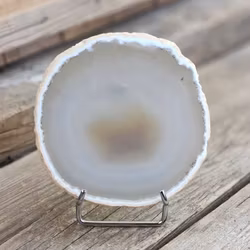 Agatskiva, stor naturlig #12