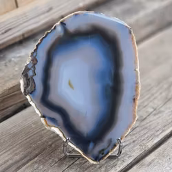 Agatskiva, stor naturlig #15