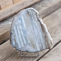 Agatskiva, stor naturlig #16