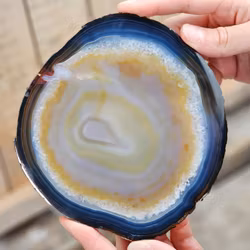 Agatskiva, stor naturlig #5