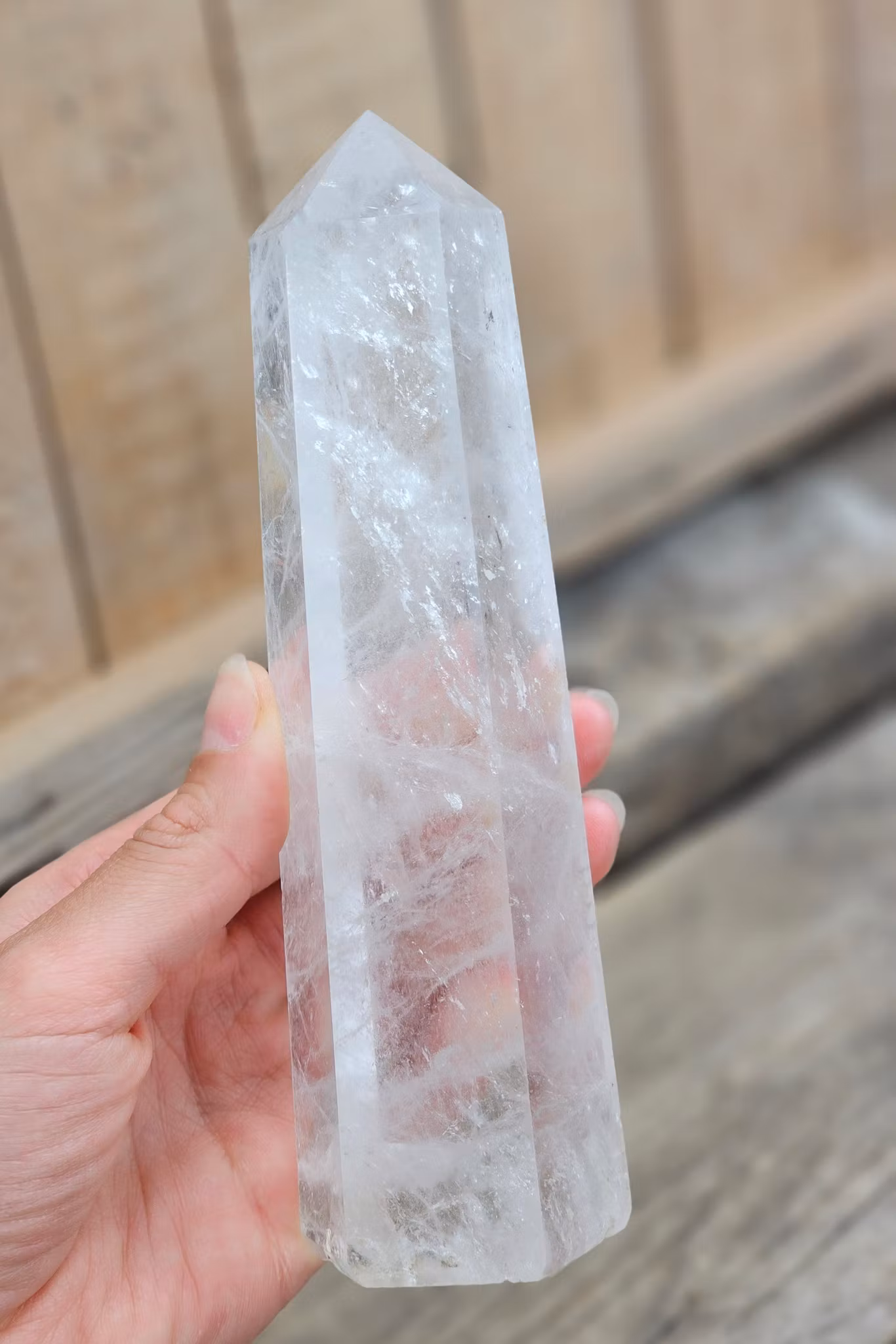 Bergkristall, XL spets #1