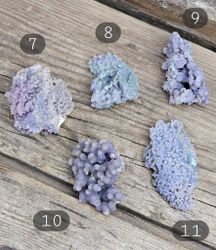 Druvagat/Grape Agat kluster #7-11
