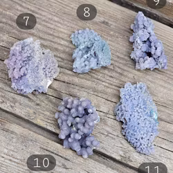 Druvagat/Grape Agat kluster #7-11