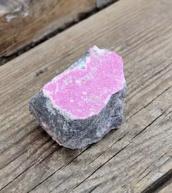 Rosa Koboltkalcit rå sten/kluster #1