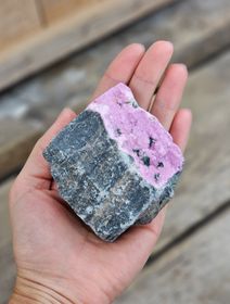 Rosa Koboltkalcit rå sten/kluster #2