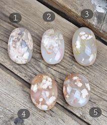 Blomsteragat, stor touchstone #1-5