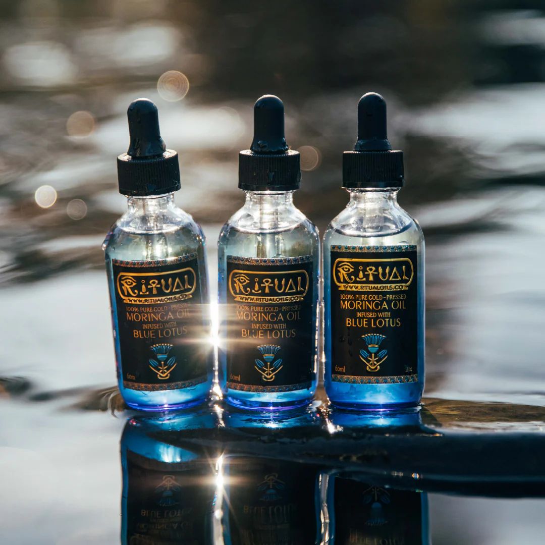 Ritual - 100% ren Blå Lotus & Moringa kallpressad ritualolja