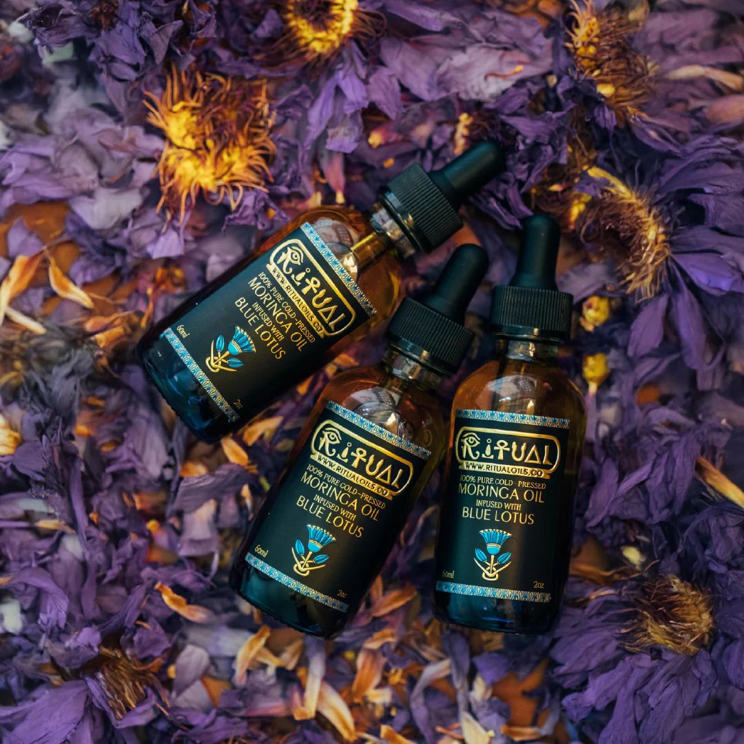 Ritual - 100% ren Blå Lotus & Moringa kallpressad ritualolja