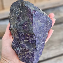 Purpurit rå sten #20