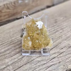 Gul Fluorit, kluster #18