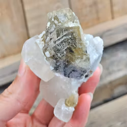 Gul Fluorit, kluster #30