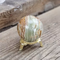 Grön Aragonit klot #5