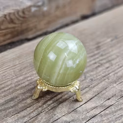 Grön Aragonit klot #15