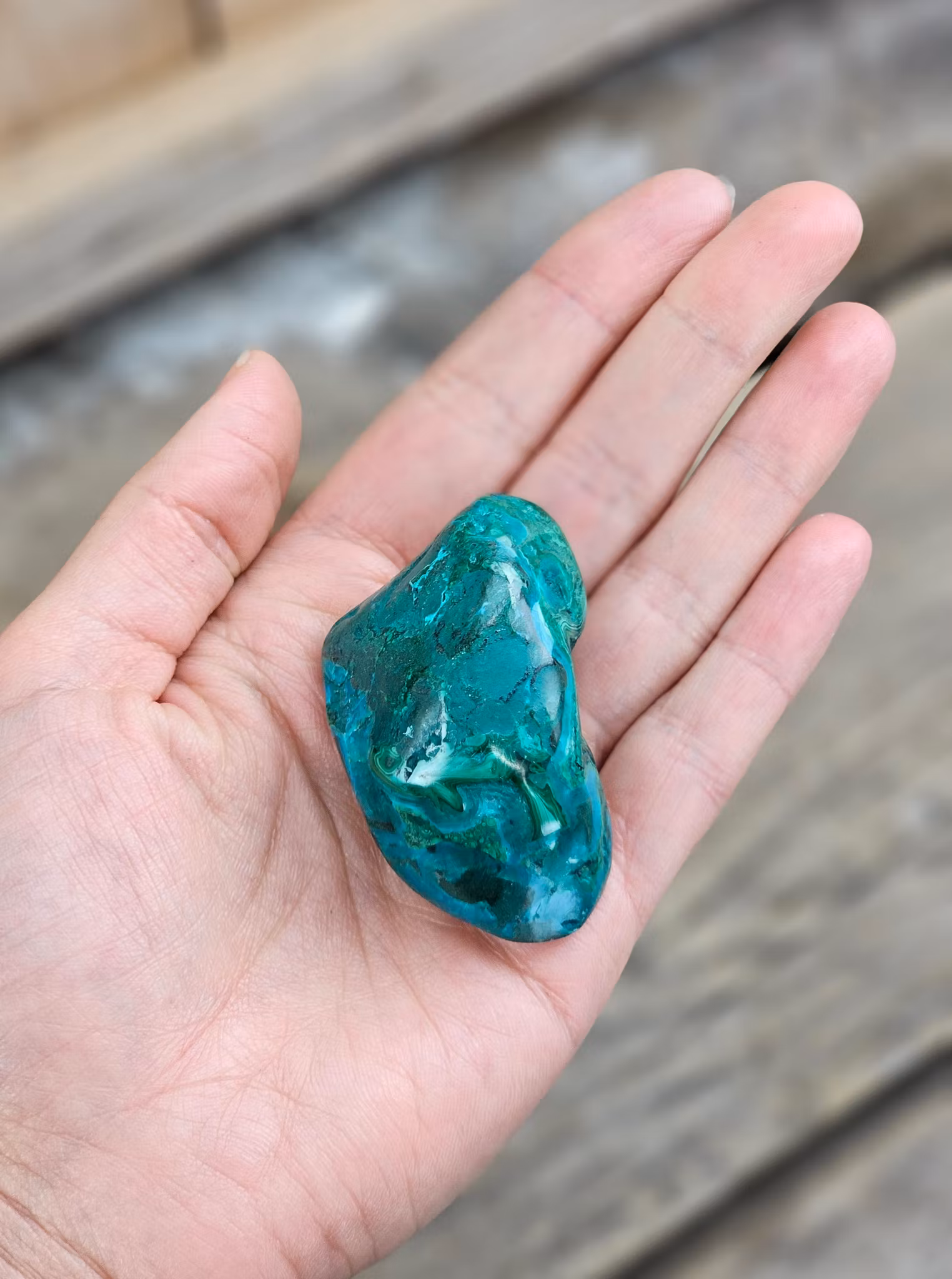 Malakolla polerad friform