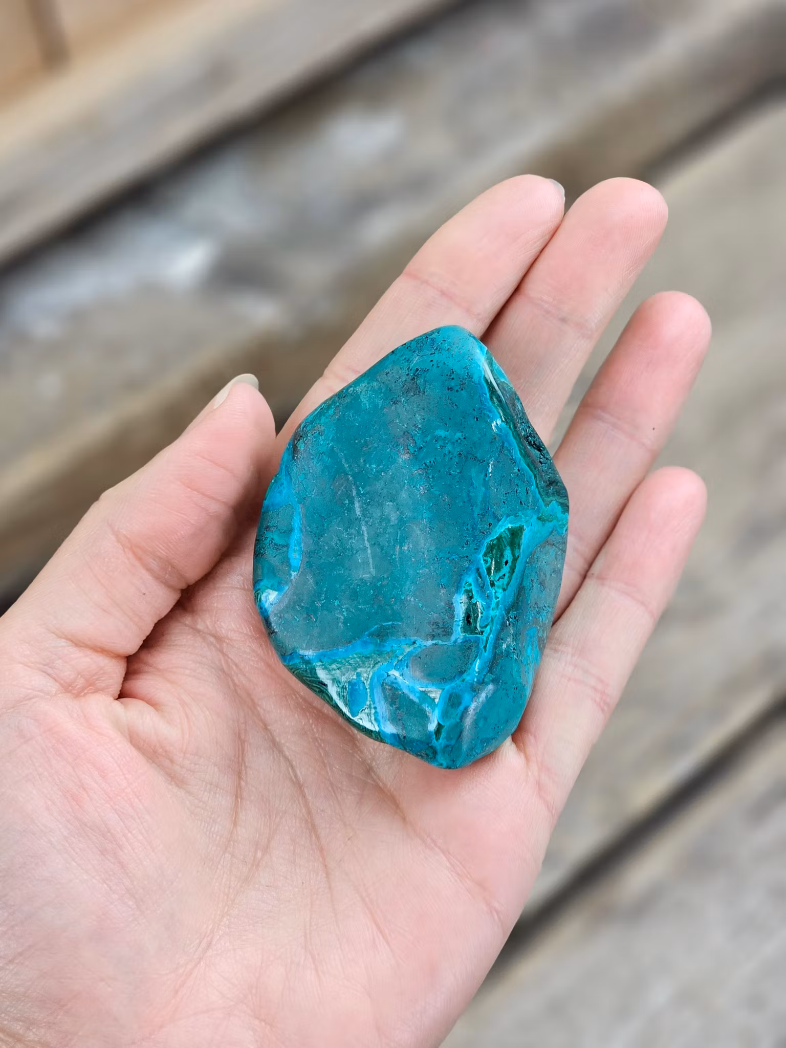 Malakolla polerad friform