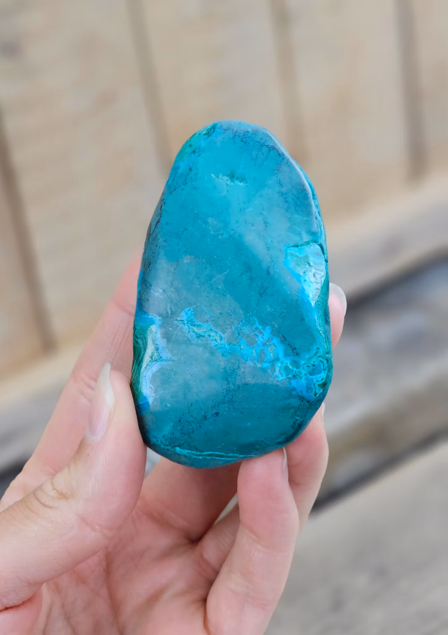 Malakolla polerad friform