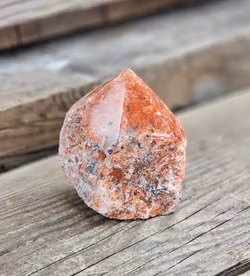 Stående spets, Orange Kalcit (Orkidé Kalcit) #1
