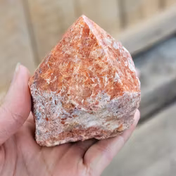 Stående spets, Orange Kalcit (Orkidé Kalcit) #4