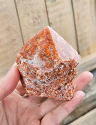 Stående spets, Orange Kalcit (Orkidé Kalcit) #6