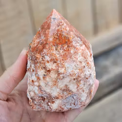 Stående spets, Orange Kalcit (Orkidé Kalcit) #7
