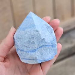 Stående spets, Blå Kvarts #6