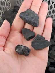 Shungit, rå -50% fynd storpack 800 gram blandade små storlek - FYND!