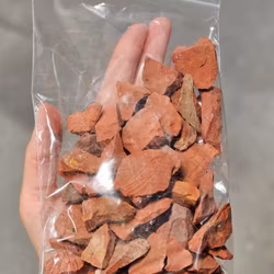 Röd Jaspis, rå -40% fynd små storpack 250 gram