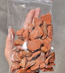 Röd Jaspis, rå -40% fynd små storpack 250 gram