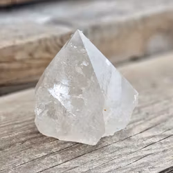 Stående spets, Bergkristall (rökig) #5