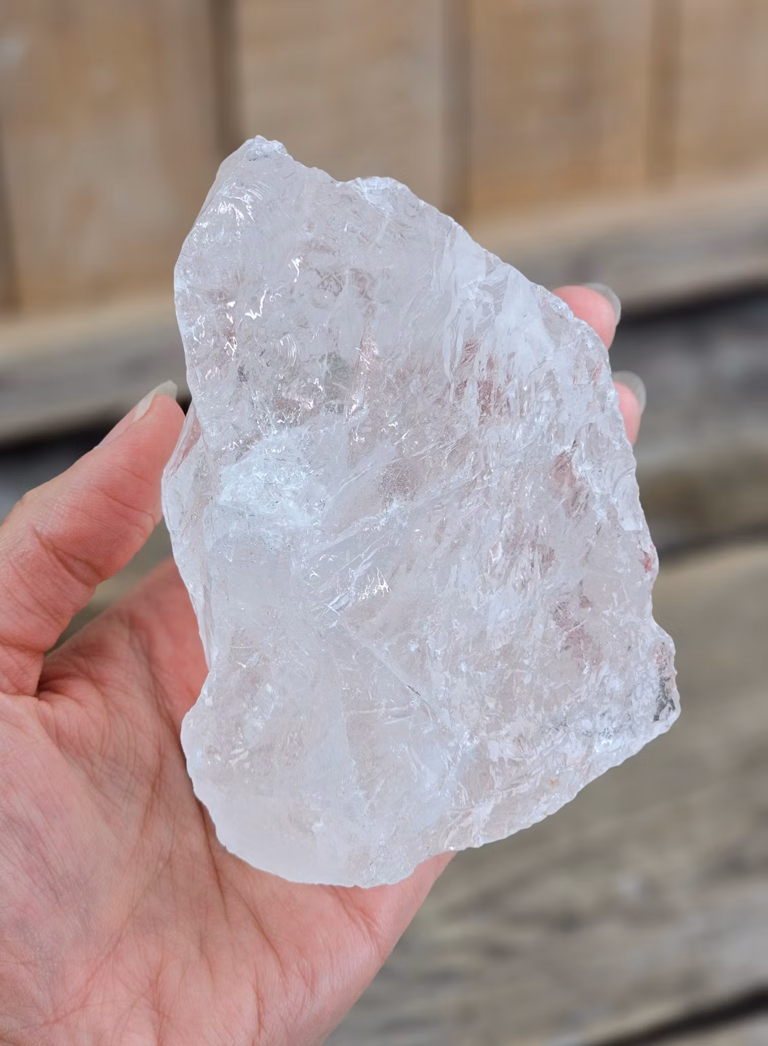 Bergkristall rå XL #9