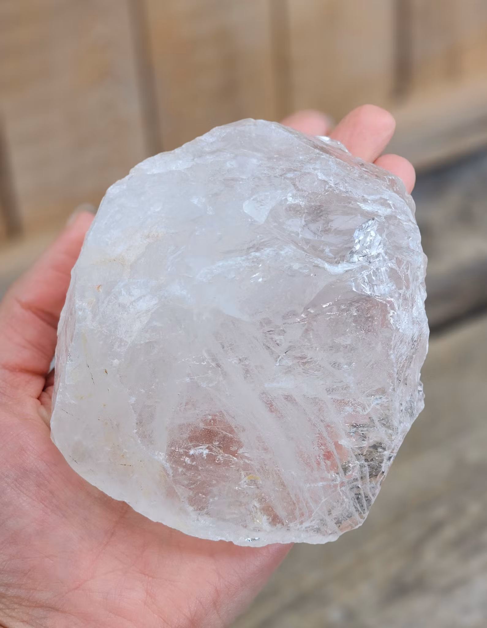 Bergkristall rå XL #21